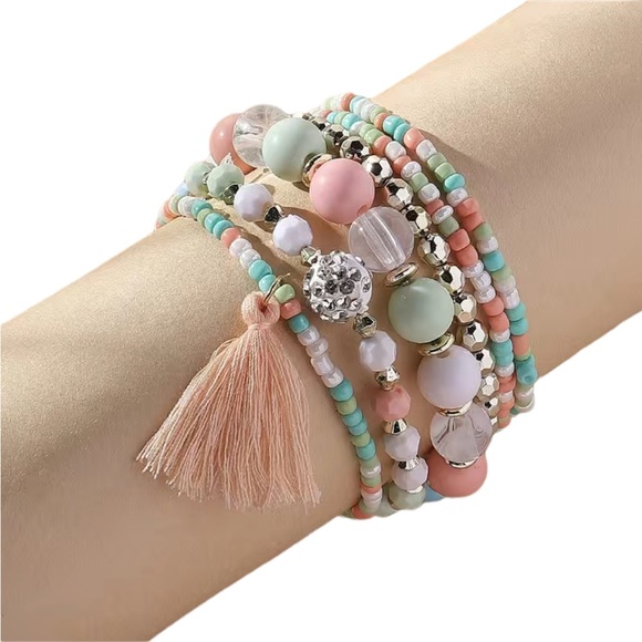 NEW Stackable Boho Bracelets - Picture 3 of 5